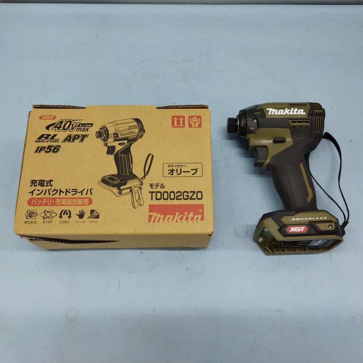 未使用品 MAKITA TD002GZO 充電式インパクトドライバー 40V 本体のみ