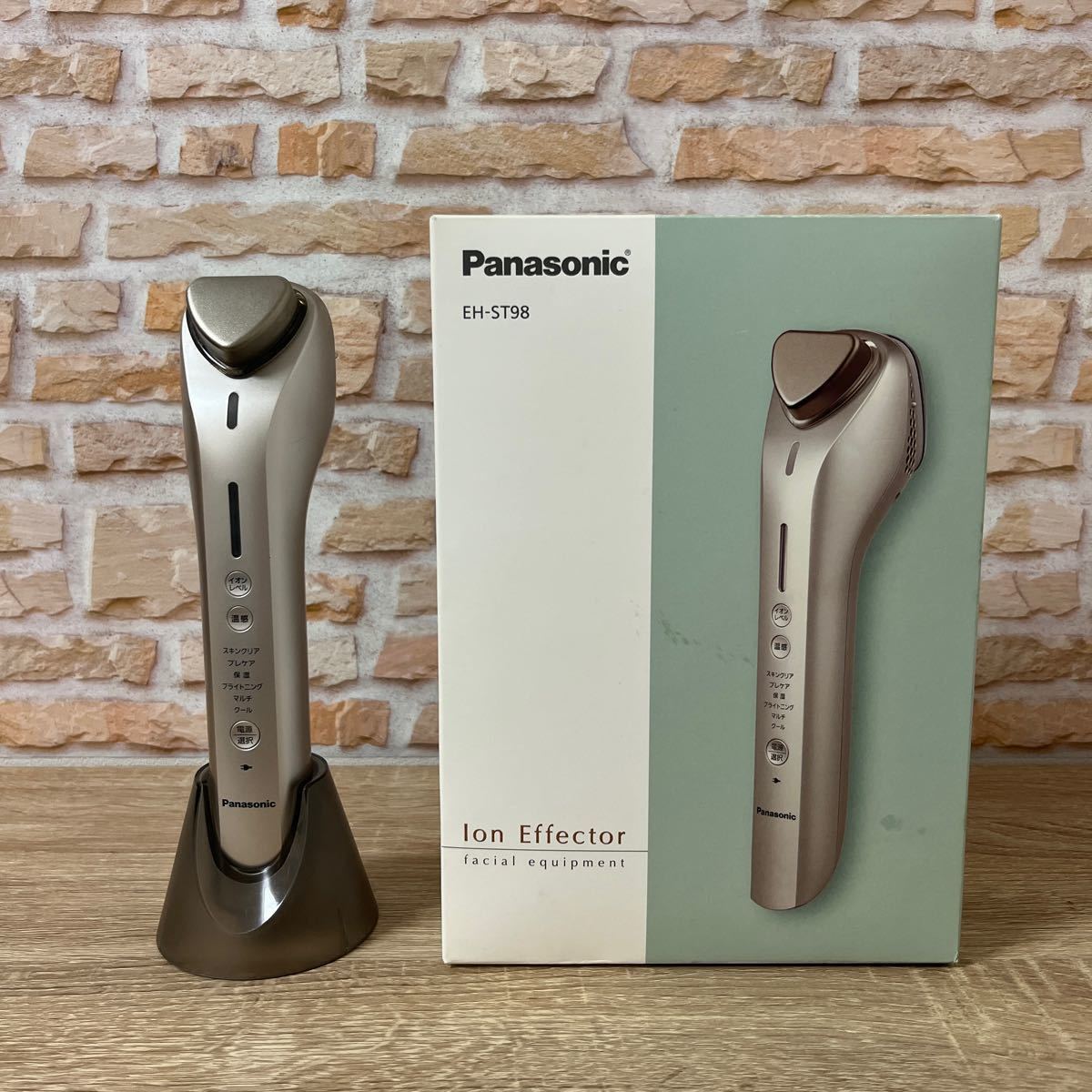 Panasonic パナソニック EH-ST98-N 導入美顔器 イオンエフェクター 高 ...
