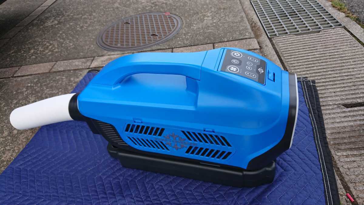 ゼロブリーズ スポットクーラー ポータブルクーラー キャンプ 車中泊