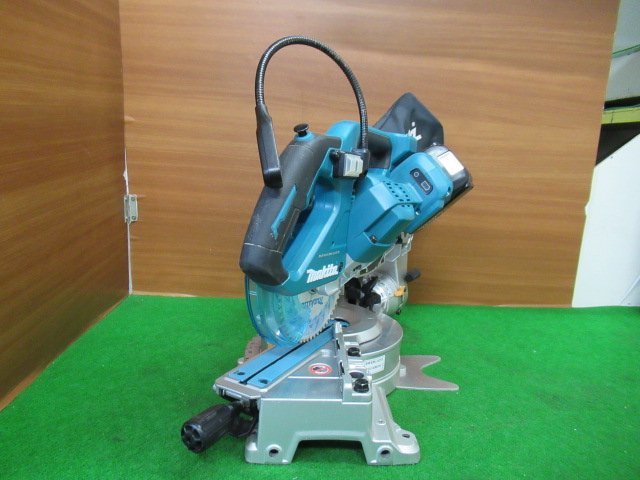 ♪　makita　マキタ　充電式スライドマルノコ　※型番不明　18V6.0Ahバッテリー×1付き　動作確認済み　中古品　展示品　成田店　r2080_画像4