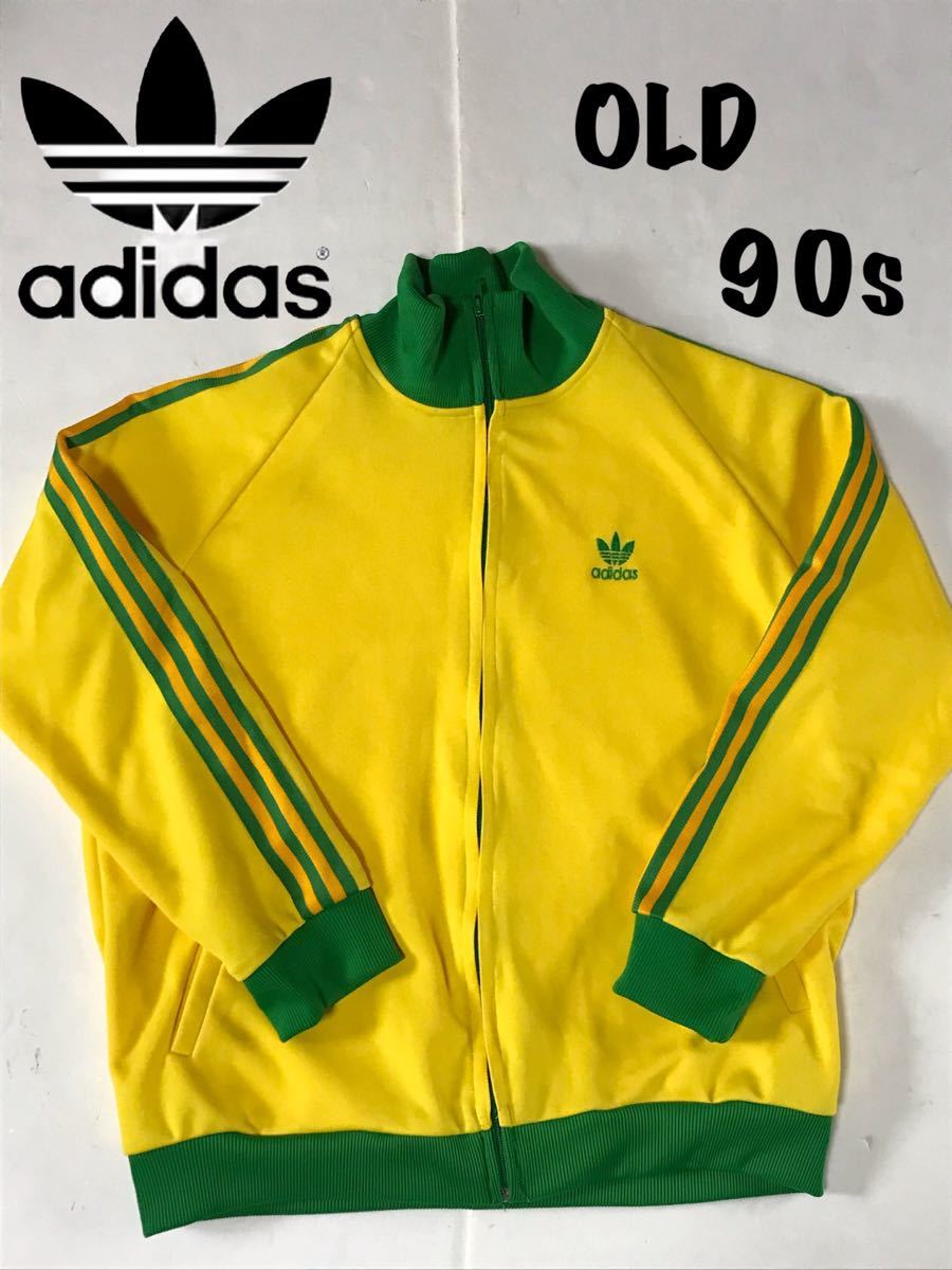 adidas アディダス ジャージ トラックジャケット 90s 万国旗タグ