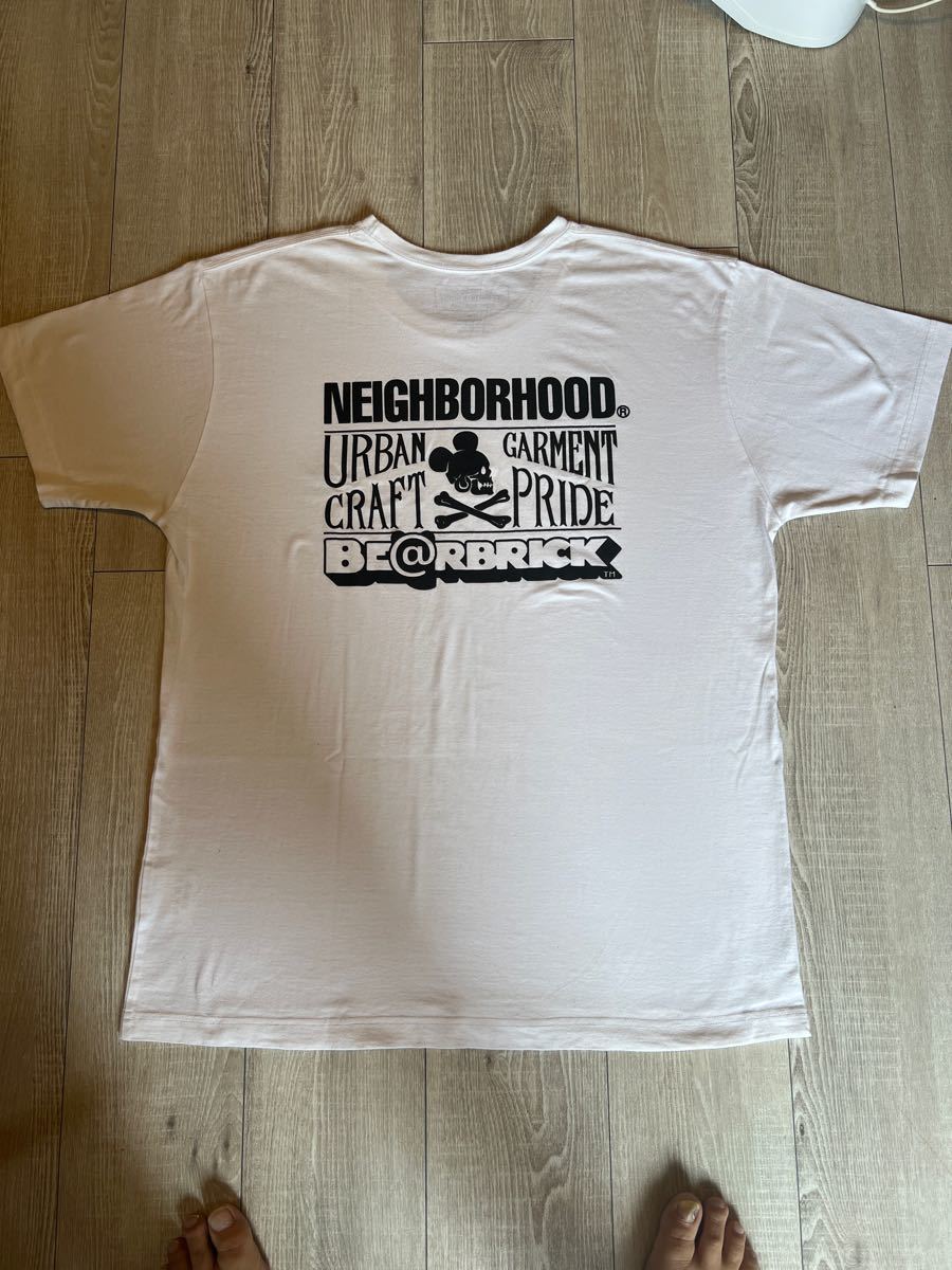 NEIGHBORHOOD x BE@RBRICK  Tシャツ★L★ネイバーフッド★ベアブリック★メディコム　トイ★限定　Tee★