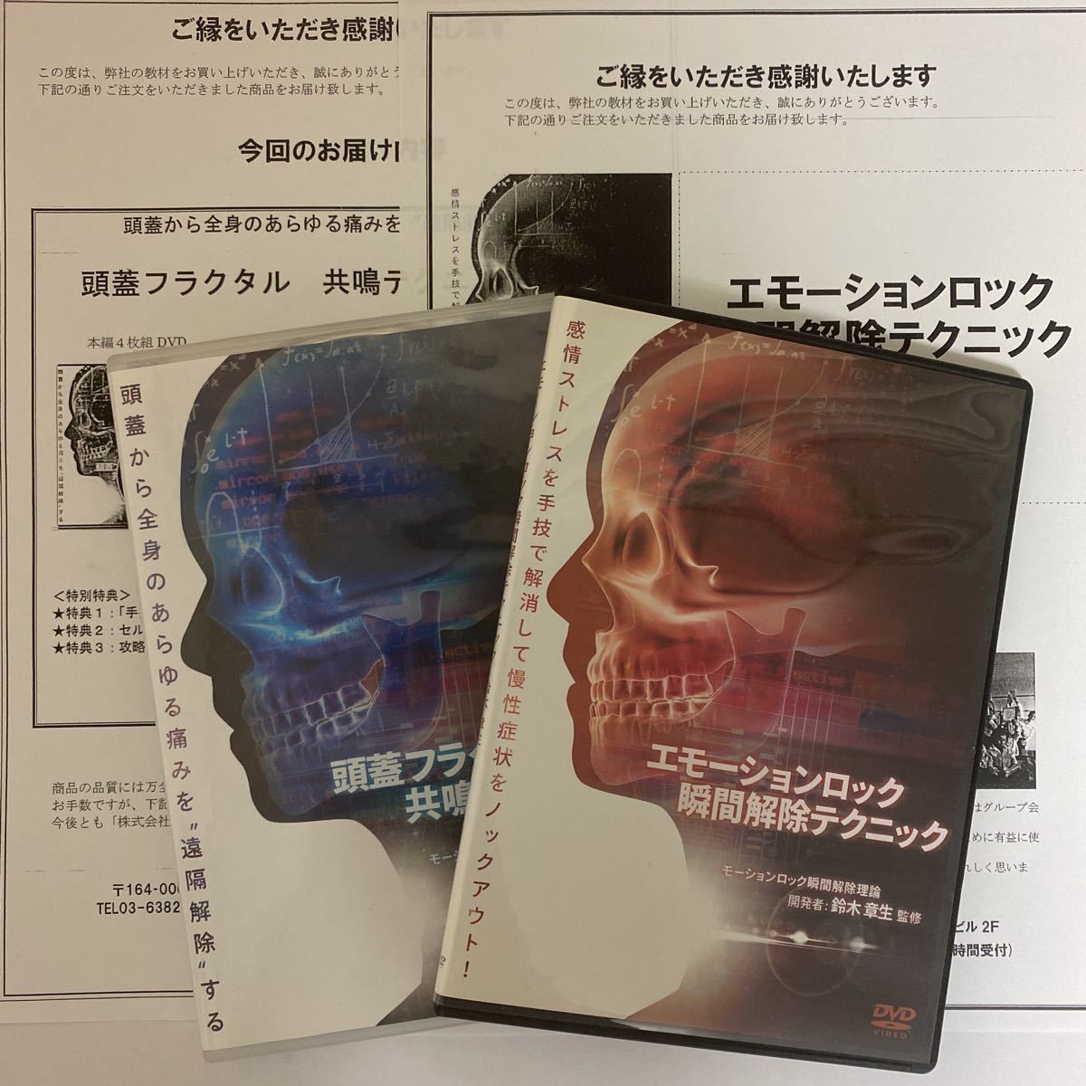 正規逆輸入品 頭蓋フラクタル共鳴テクニックDVD 特典冊子セット fawe.org