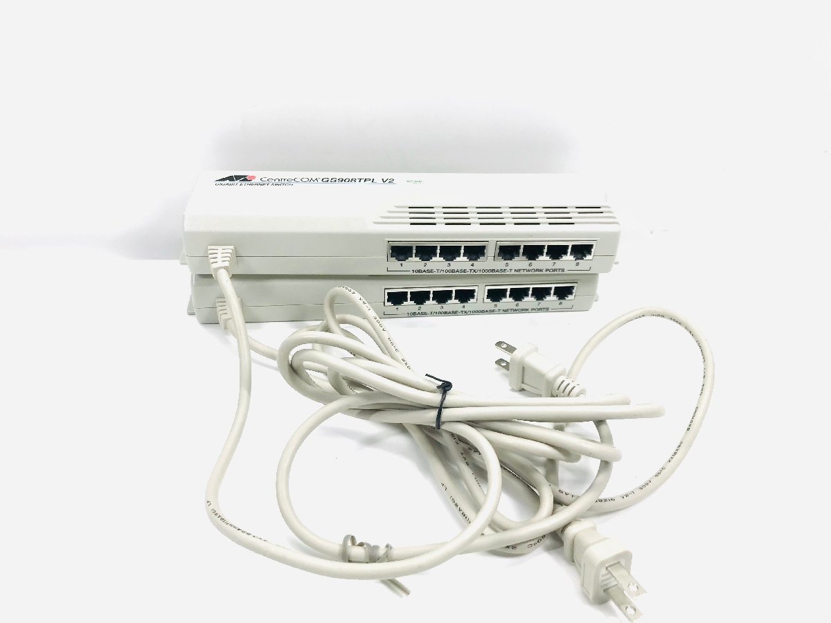 Allied Telesis CENTRECOM GS908S-TP V2 3個-