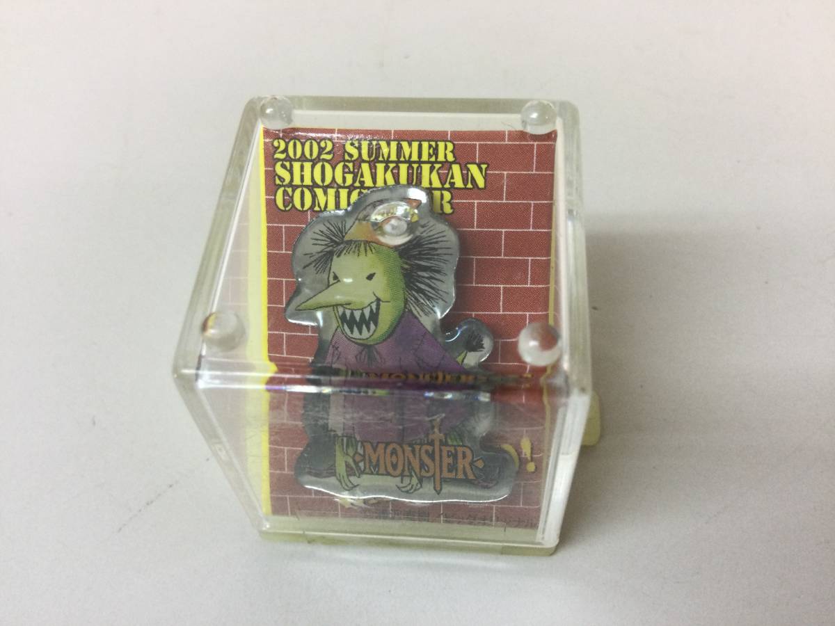 ☆ MONSTER 2002 SUMMER SHOGAKUKAN COMIC FAIR ピンバッジ ☆ MONSTER 2002 SUMMER SHOGAKUKAN COMIC FAIR ピンバッジ