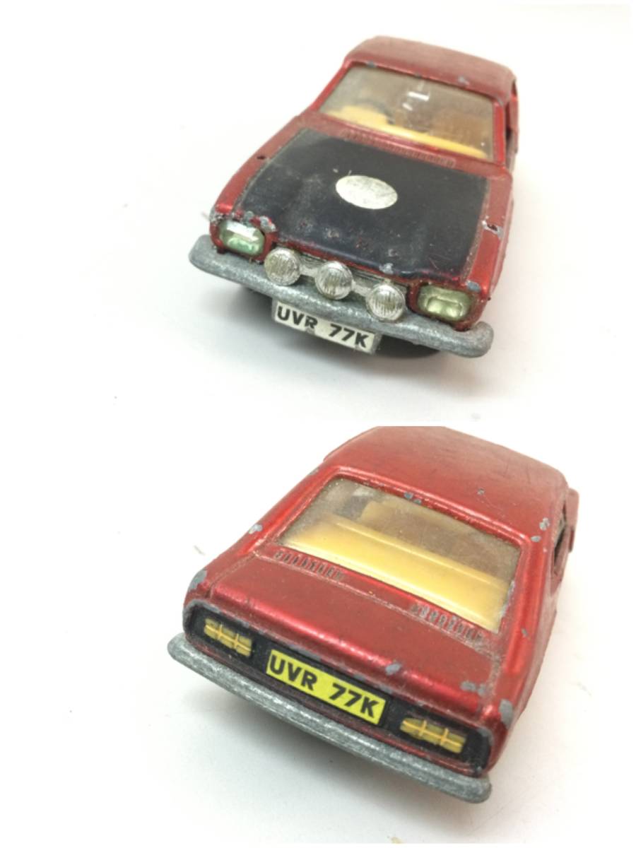 ★ フォード カプリ ミニカー 乗り物 ディンキートイ Dinky TOYS FORD CAPRI 赤 レッド のりもの 玩具 コレクション MADE IN ENGLAND_画像7