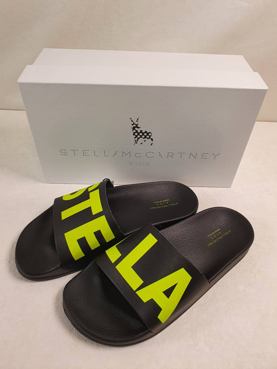 【新品・未使用】STELLA MCCARTNEY KIDS ロゴサンダル　37（約23㎝）8Q0MH6Z0232_画像1