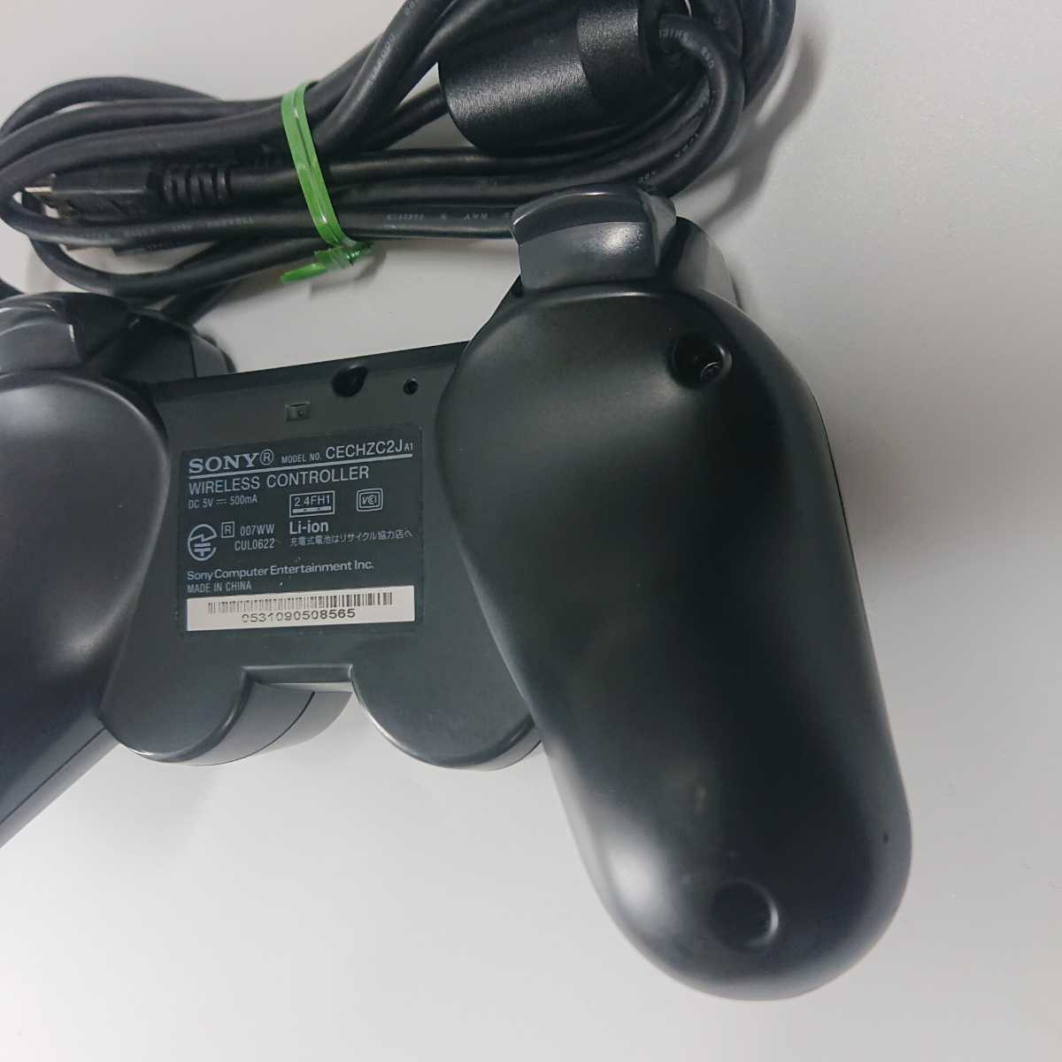 【清掃済み】PS3 純正 コントローラー DUALSHOCK3 SONY デュアルショック3 純正 USBケーブル 