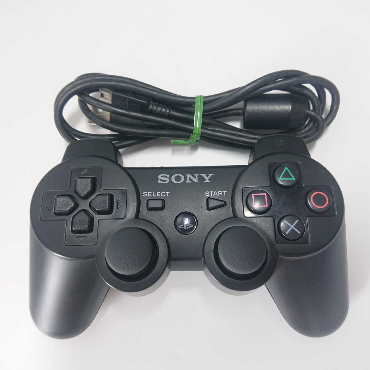 【清掃済み】PS3 純正 コントローラー DUALSHOCK3 SONY デュアルショック3 純正 USBケーブル 
