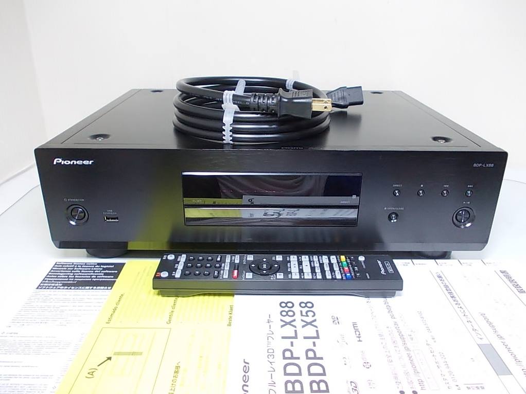 Pioneer BDP-LX88 BD/SACD/CD/DVDプレイヤー ブルーレイ ユニバーサル