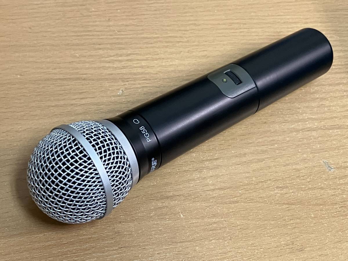 SHURE ワイヤレスマイク BLX ハンドヘルド型 ワイヤレスシステム SM58