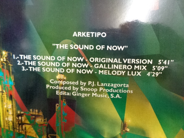 ARKETIPO/THE SOUND OF NOW/4427　MAKINA_画像3