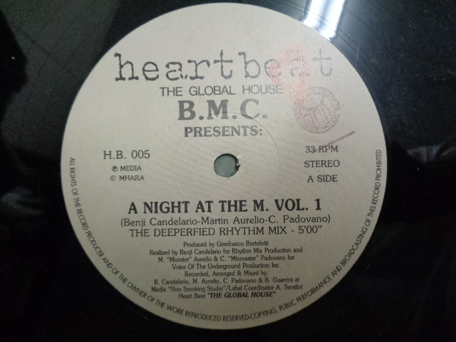 B.M.C./A NIGHT AT THE M. VOL.1/4470_画像1