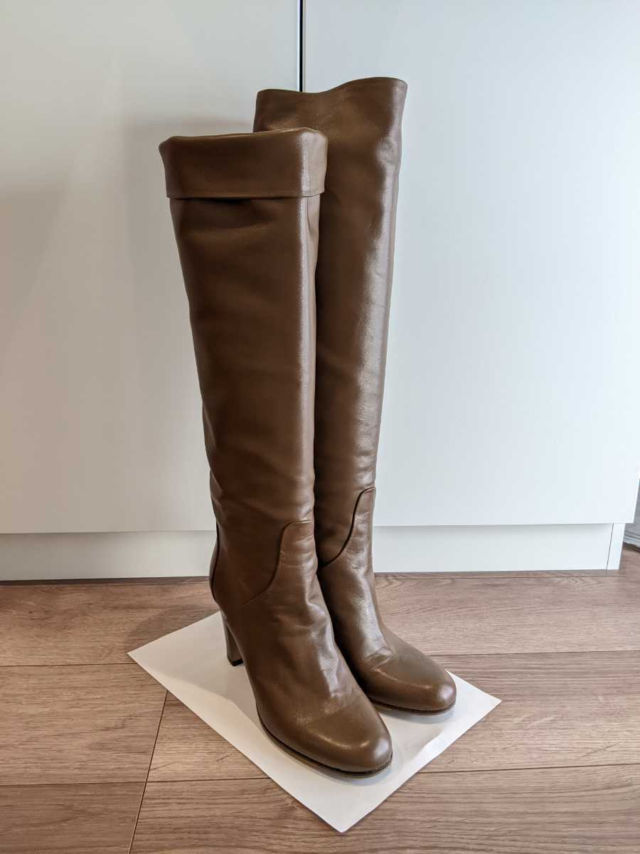 新品 L'AUTRE CHOSE ニーハイブーツ イタリア製 ロートレショーズ 37