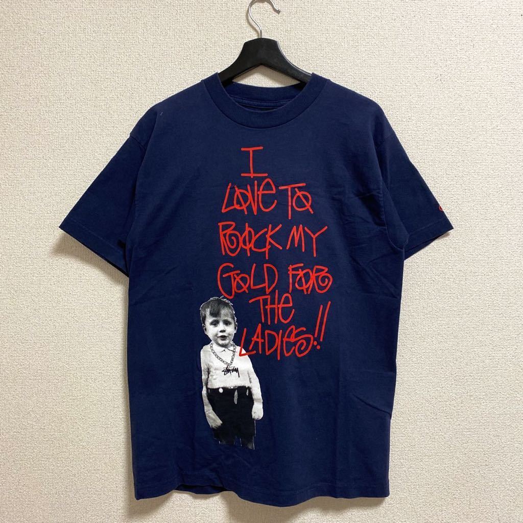 STUSSY ステューシー Tシャツ 自由の女神 超有名高級腕時計モチーフ T