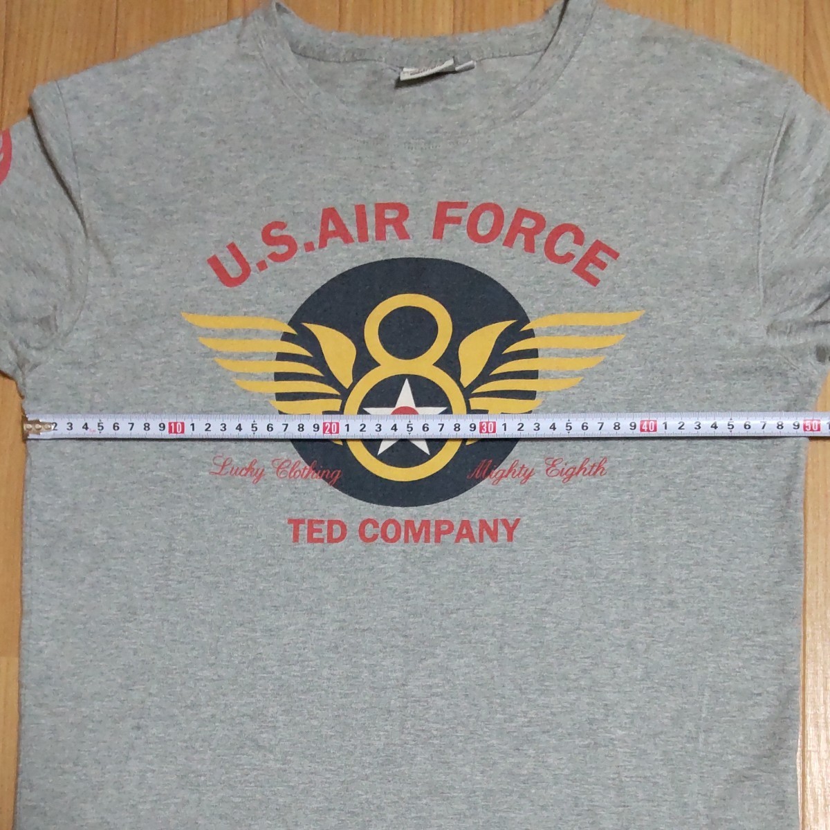 値下げ　テッドマン　TEDMAN　 半袖Tシャツ　U.S.AIR FORCE