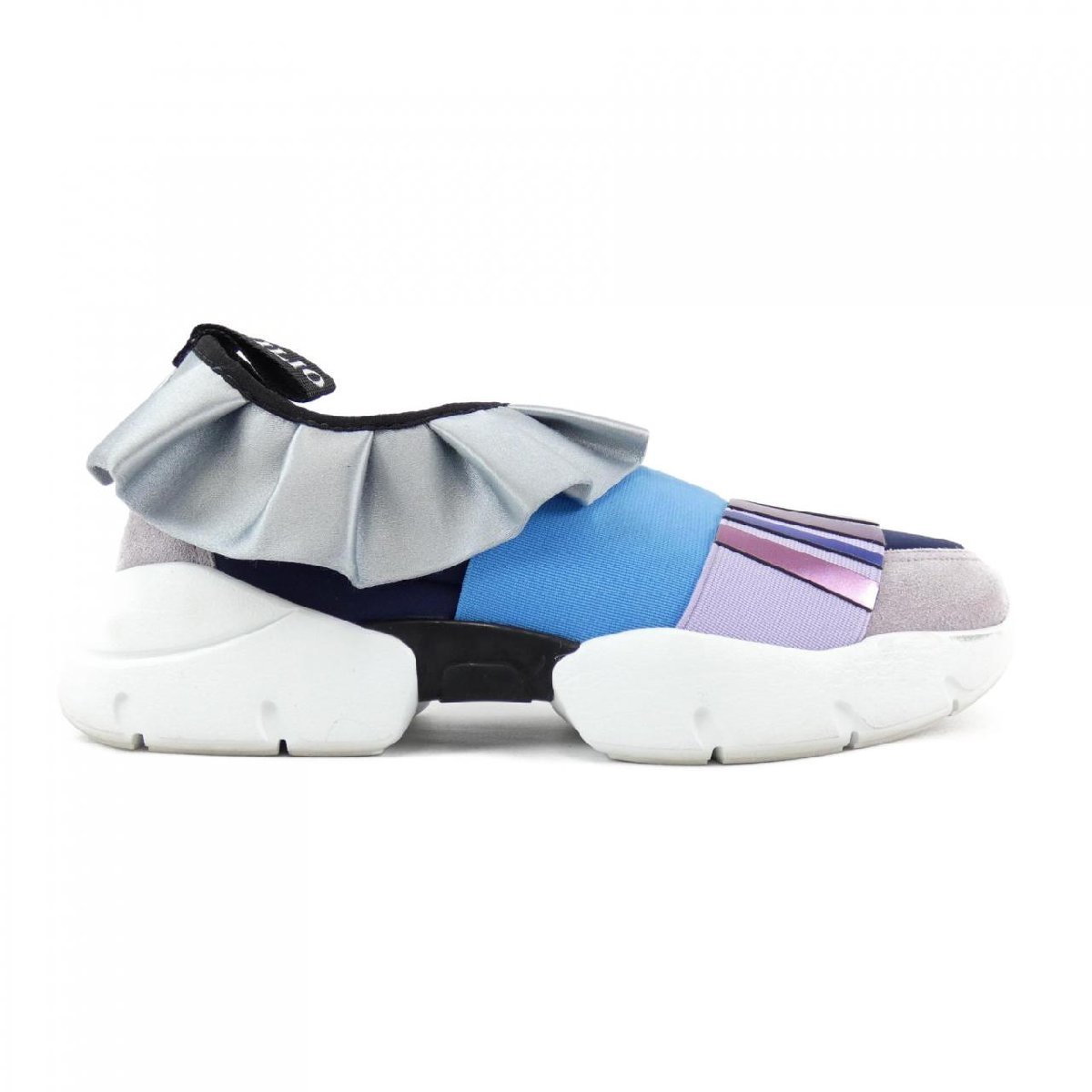 SALE/80%OFF】 EMILIO PUCCI スニーカー ベルト レザー フリル