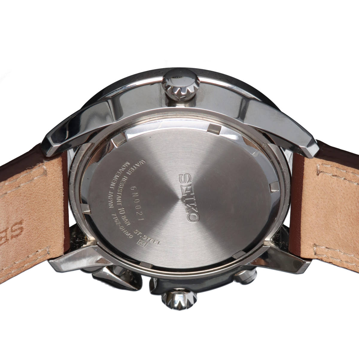 SEIKO パイロット クロノグラフ メンズ クオーツ アラーム ウオッチ
