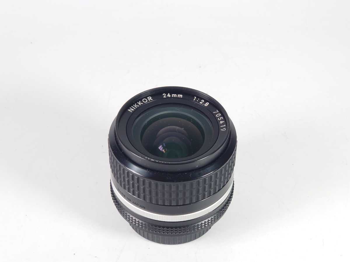 1円～ 美品 Nikon Ai Nikkor 24mm f2.8S Ai-S ニコン 広角 単焦点 レンズ_画像5