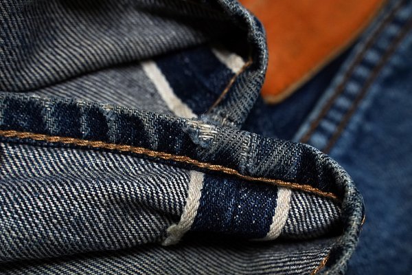 Levi's リーバイス 201-0003 201XX復刻 1937年モデル デニムパンツ バレンシア工場製 W33 ボタン裏555 USA製 米国製_画像7