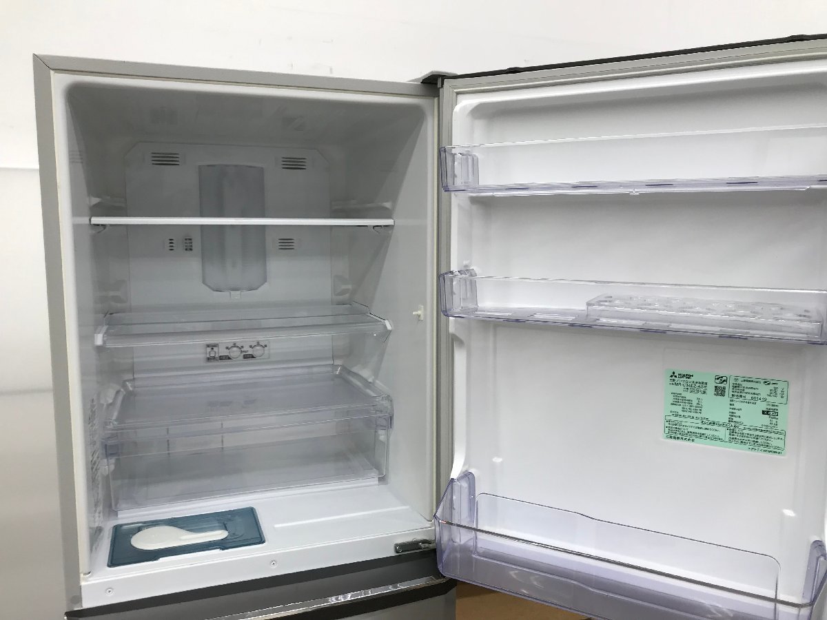 3ドア 冷凍冷蔵庫 335L 三菱 MR-C34EZ-AS 2016年 ミツビシ ノンフロン