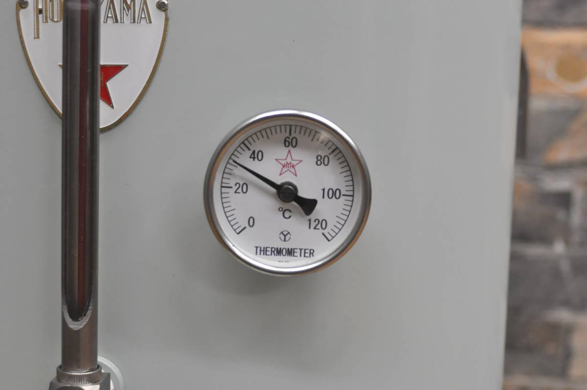 ★☆G032 細山熱器 貯蔵湯沸器 HDN-1号 2014年製 21L LPガス プロパンガス 100V 給湯 通電確認☆★_画像5