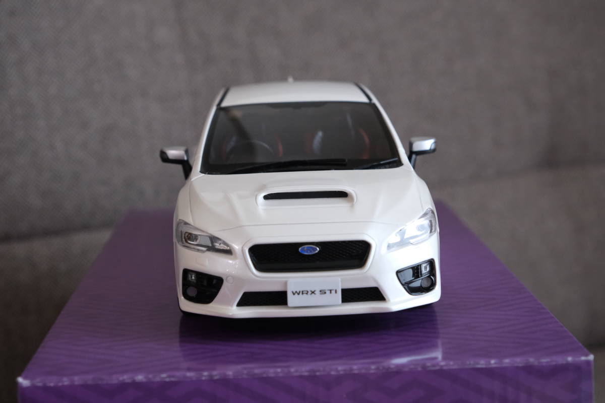 京商サムライ スバル WRX STI VAB タイプS 1/18ミニカー 白 限定 京商サムライ スバル WRX STI VAB タイプS 1/18ミニカー 白 限定