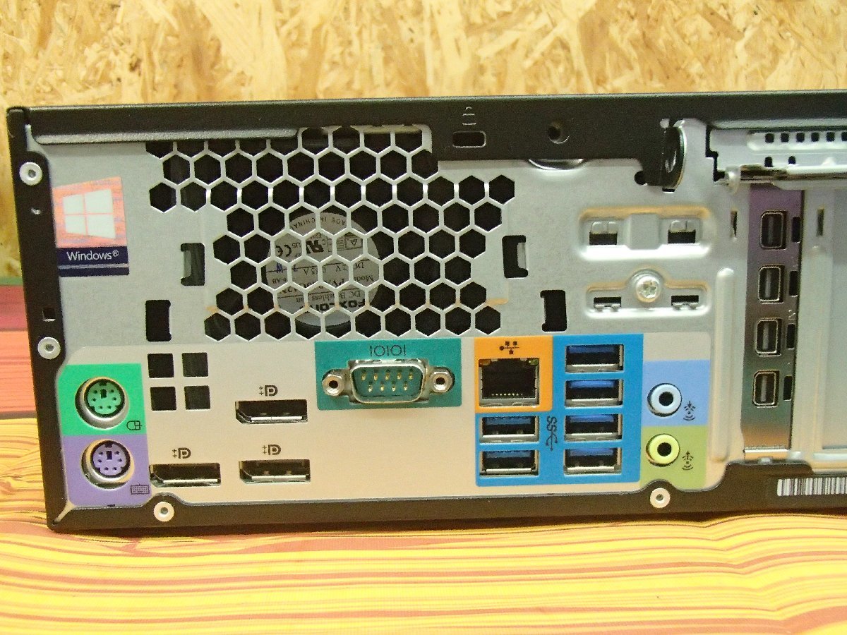 ●動作確認済 HP Workstation Z240 SFF L8T14AV●Xeon E3-1230 V5/メモリ 32GB/SSD 512GB＋HDD 500GB/DVDマルチ/Quadro P1000●_画像6