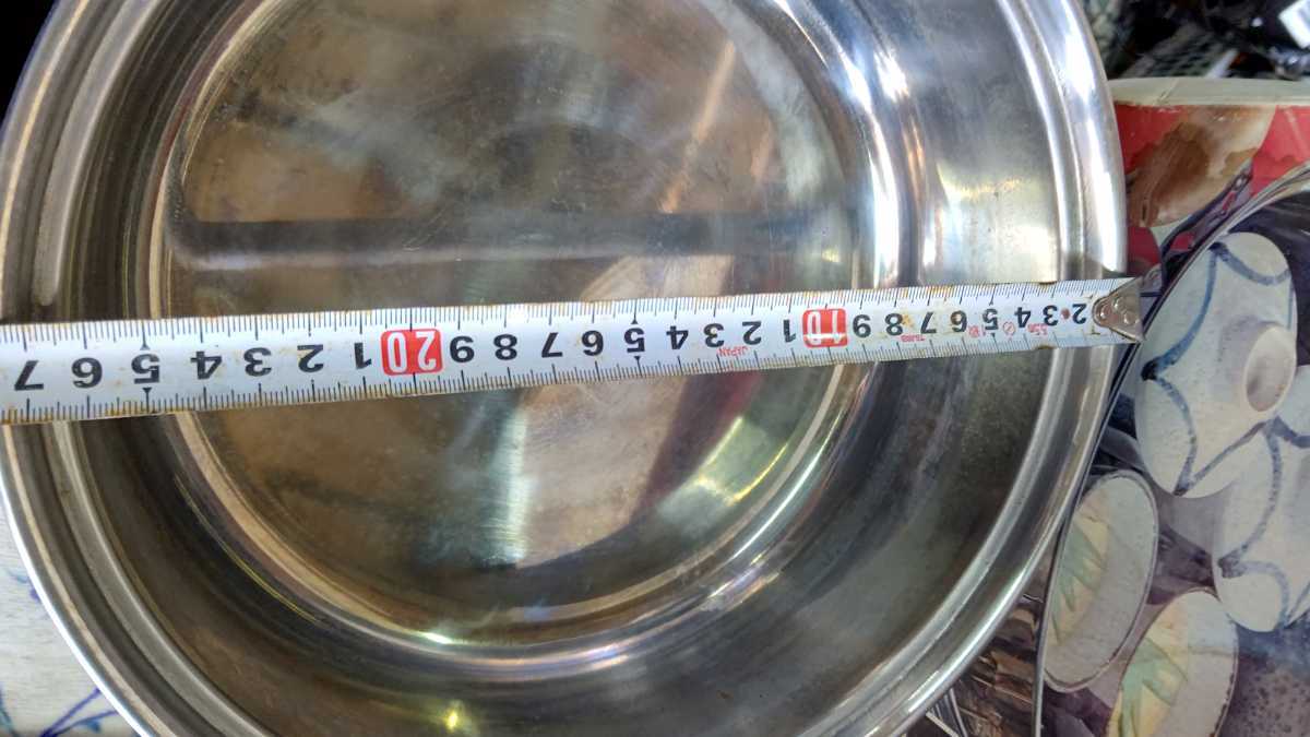 IH対応 2段蒸し器 ステンレス製ガラス蓋付両手鍋 二段蒸し鍋 中華 　蒸し器
