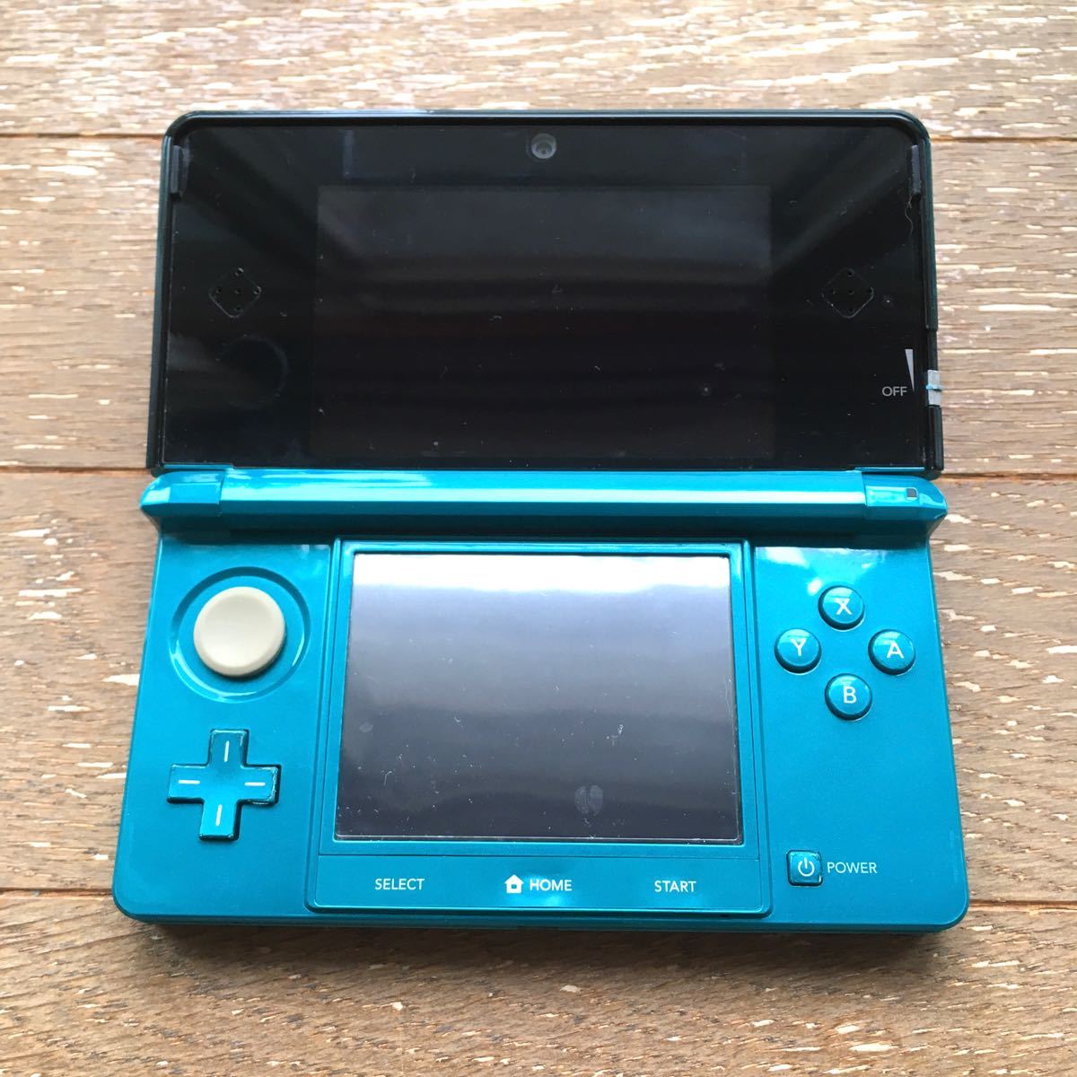 ニンテンドー3DS メタリックブルー 本体 任天堂3DS本体 メモリーカード