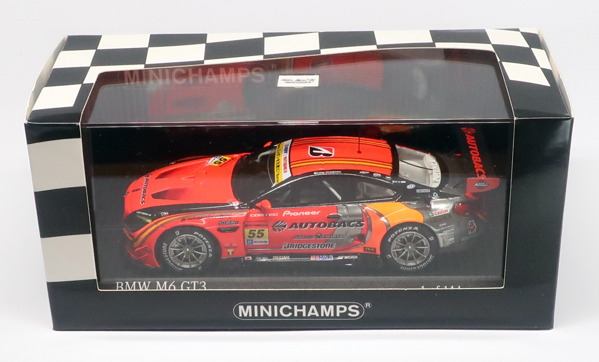 ミニチャンプス 1/43 BMW M6 GT3 No.55 ミニチャンプス 1/43 BMW M6 GT3 No.55