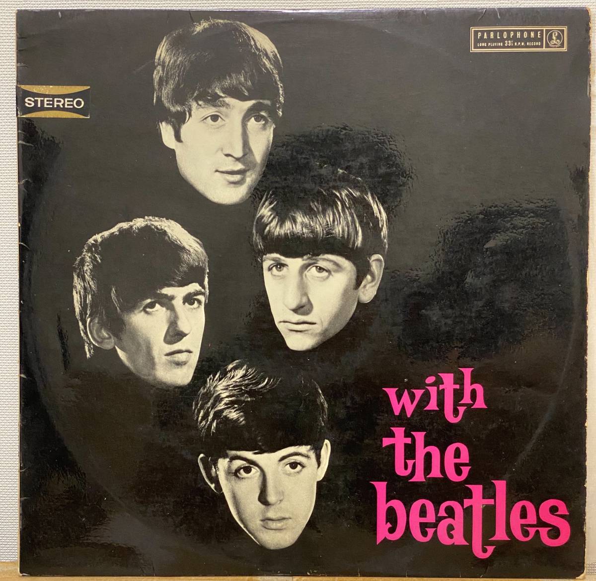 THE BEATLES/with the beatles/AUSTRALIA盤(LP) STEREO/PCSO3045　No.168_画像1