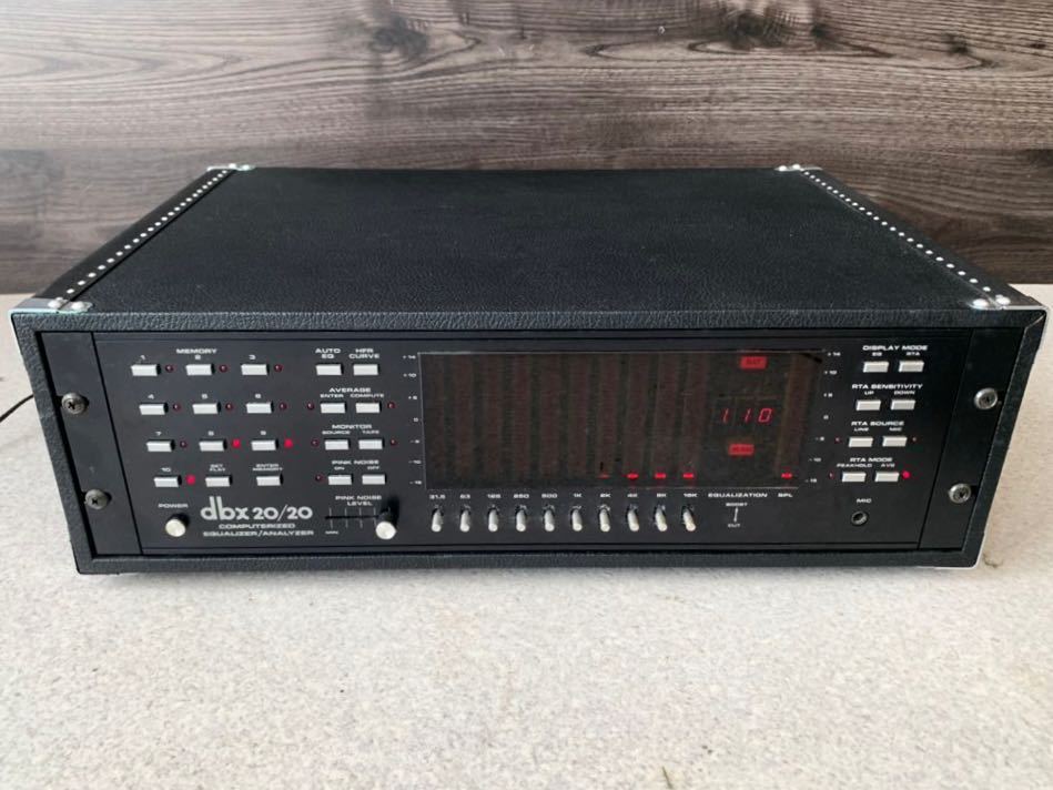 ヤフオク! - 1円 良品 動作品 dbx 20/20 Computerized Equali...