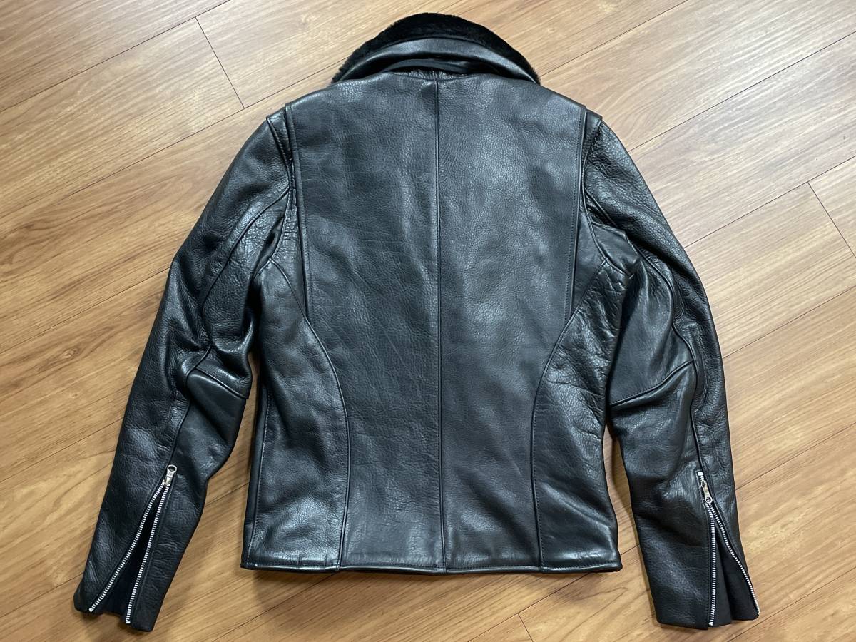 未使用品 BACKDROP 別注 VANSON バンソン バックドロップ 9D WITH FUR