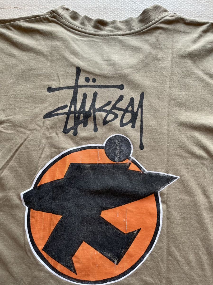 オールド ステューシー stussy サーフマン Tシャツ 紺タグ 90 オールド ステューシー stussy サーフマン Tシャツ 紺タグ 90