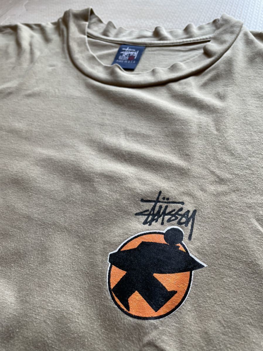 オールド ステューシー stussy サーフマン Tシャツ 紺タグ 90 オールド ステューシー stussy サーフマン Tシャツ 紺タグ 90