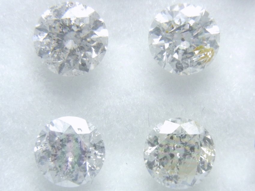 特価安い】 ホワイトカラー系 合計1.53ct(1ピース0