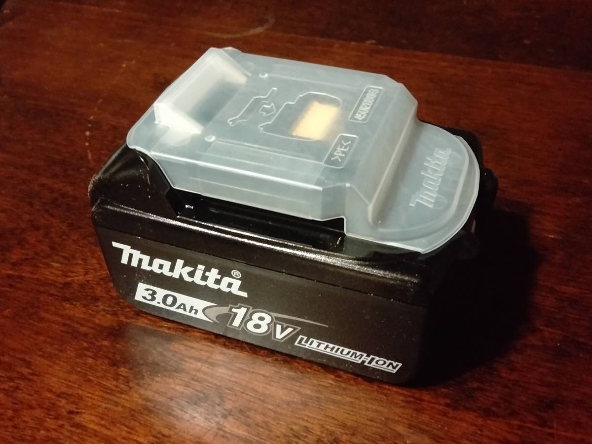 マキタ充電器 DC18SD +18V純正バッテリー BL1830B 新品未使用品 マキタ DC18SD BL1830B 新品未使用セットばらし品