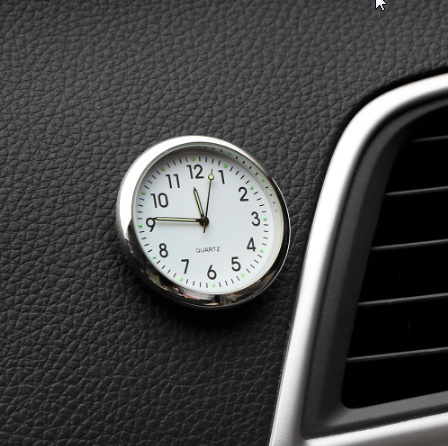 車時計ルミナスミニ　自動車内部スティックオンデジタル時計　メカニッククォーツ時計自動車_画像2