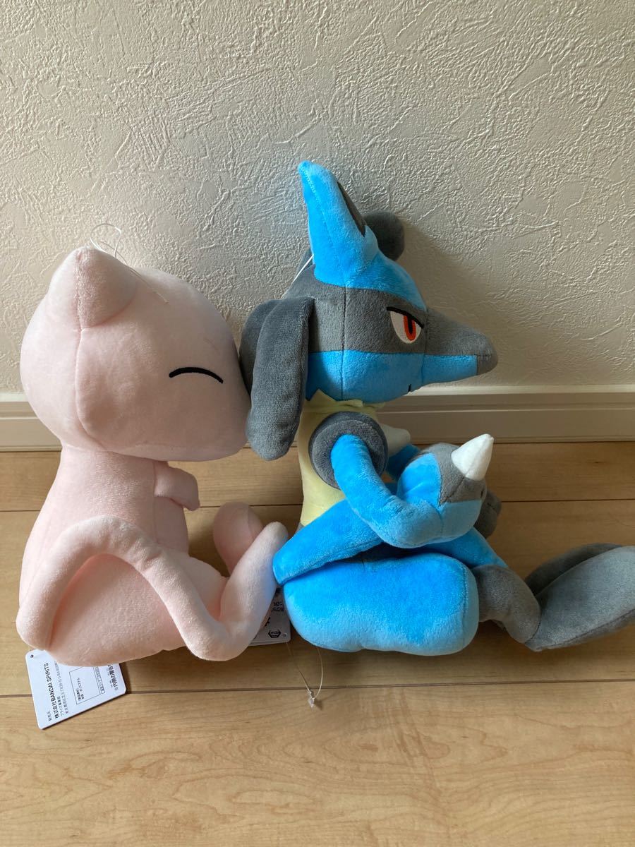 ポケットモンスター しっぽみてみて! でっかいぬいぐるみ ミュウ 初期