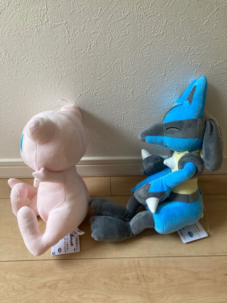 ポケットモンスター しっぽみてみて! でっかいぬいぐるみ ミュウ 初期