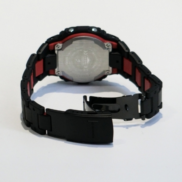 【NEW】カシオ Gショック G-SHOCK メンズ 男性用 電波ソーラー Bluetooth モバイルリンク ファインレジンバンド マットブラック 腕時計_画像7