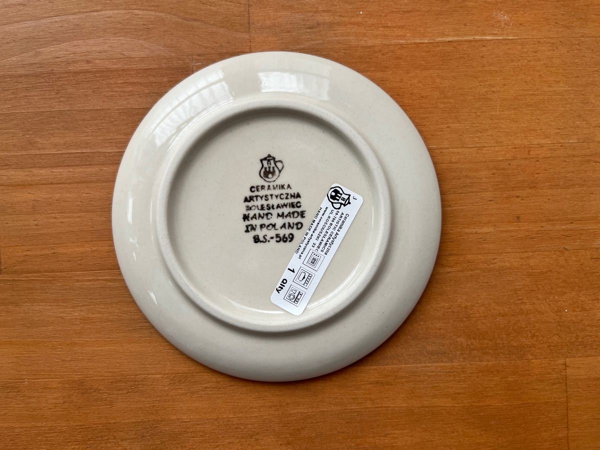 12cmプレート お皿 ポーランド食器 ポーランド陶器 ポーリッシュ 12cmプレート お皿 ポーランド食器 ポーランド陶器 ポーリッシュ