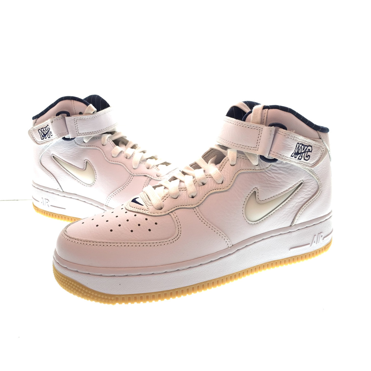 ▲ NIKE ナイキ AIR FORCE 1 MID QS エアフォース 1 ミッド QS NYC DH5622-100 104_画像2