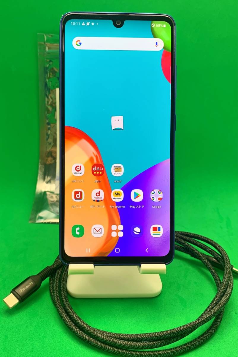付属あり」Galaxy A41 64GB SIMフリー SC-41A 格安SIM 65W TypeC