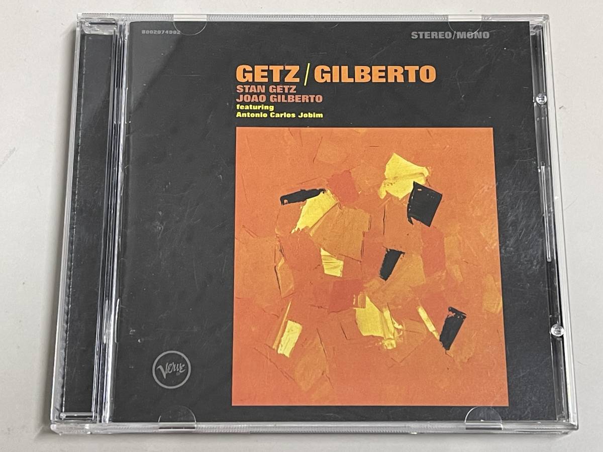 【美品CD】GETZ/GILBERTO/stan getz joao gilberto(Stereo/Mono)【輸入盤】ゲッツ/ジルベルト/貴重モノラル盤音源やシングル音源も同時収録_画像1