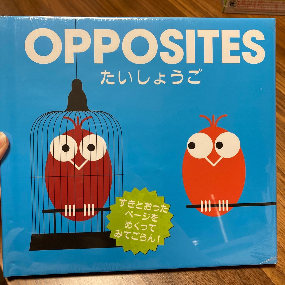 たいしょうご アメイジングブック OPPOSITES しかけ絵本 仕掛け絵本 知育絵本 知育本