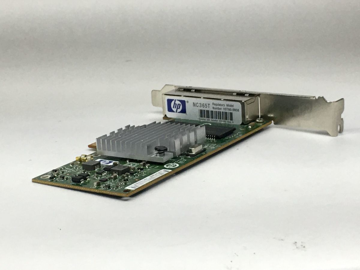 [ immediate payment / free shipping ] HP 593743-001 nc365t 4 port Ethernet server adaptor [ used parts / present condition goods ] (SV-H-223)