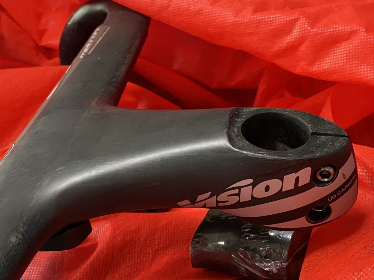 カーボンハンドル INTEGRATED VISION metron 5Dメトロン ビジョン 6d ステム 一体型 ヴィジョン ビアンキ Bianchi acr ガーミン garmim