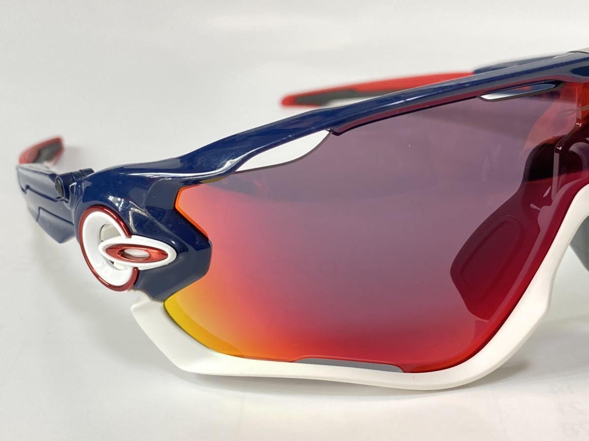 紺×赤 1点物 OAKLEY jawbreaker ジョウブレイカー ap カスタム 紺×赤 1点物 OAKLEY jawbreaker ジョウブレイカー ap カスタム